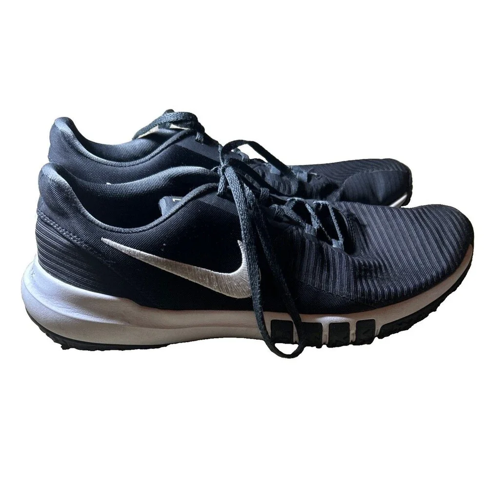 Nike Flex Experience Run Black White Running Shoes Sneaker Men's Size 13